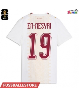 Günstige Marokko Youssef En-Nesyri #19 Auswärtstrikot Damen WM 2026 Kurzarm